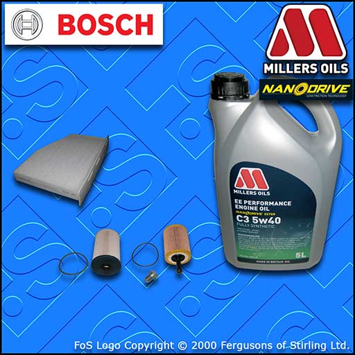 SERVICE KIT for SEAT LEON (1P) 1.9 TDI -DPF OIL FUEL CABIN FILTER +OIL 2005 ONLY