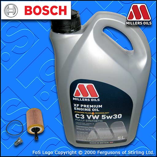 SERVICE KIT for AUDI A2 1.2 1.4 TDI OIL FILTER +APPROVED C3 5w30 OIL (2000-2005)
