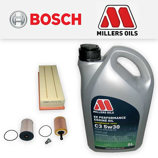 MANN Filter Set For Škoda Octavia II (1Z_) 1.9 TDI 2.0 TDI – Oil, Air, Interior, Fuel