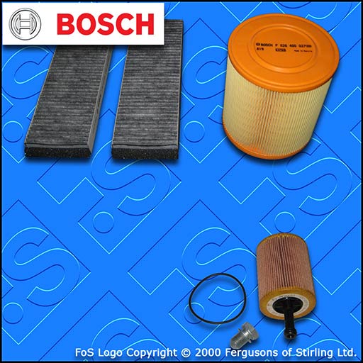 SERVICE KIT for AUDI A6 (C6) 2.0 TDI BOSCH OIL AIR CABIN FILTERS (2004-2011)