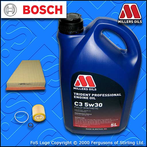 SERVICE KIT for VW POLO MK5 6C 6R 1.2 12V CGP* OIL AIR FILTERS +OIL (2009-2015)