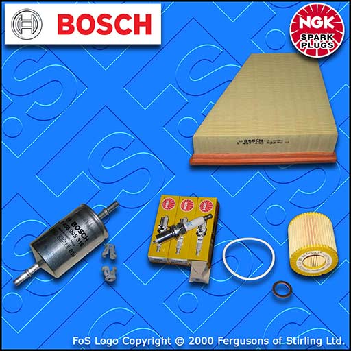 SERVICE KIT for VW FOX 1.2 BMD CHFA CHFB OIL AIR FUEL FILTER PLUGS (2007-2011)