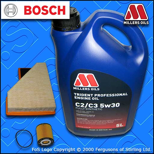 SERVICE KIT for MINI ONE COOPER 1.6 PETROL R50 R52 OIL AIR FILTER +OIL 2004-2007