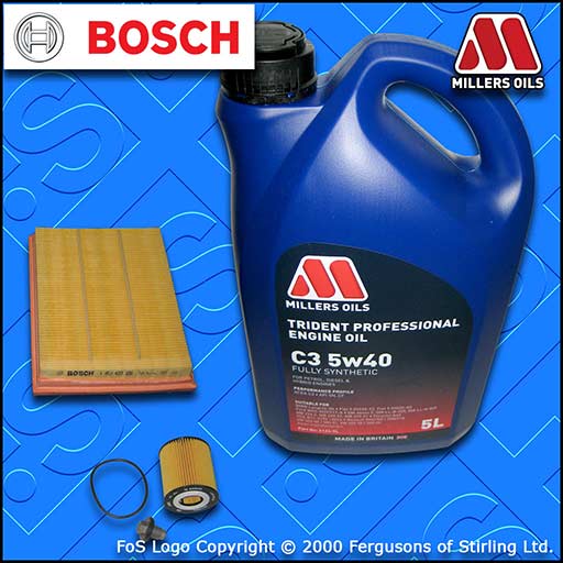 SERVICE KIT for MINI ONE COOPER 1.6 PETROL R50 R52 OIL AIR FILTER +OIL 2001-2007