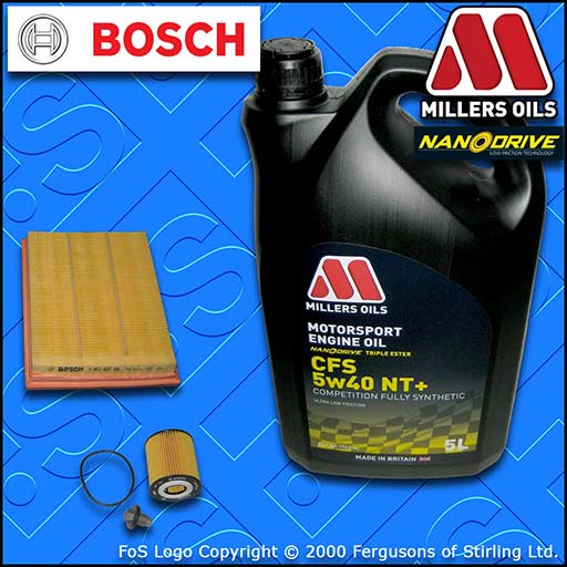 SERVICE KIT for MINI ONE COOPER 1.6 PETROL R50 R52 OIL AIR FILTER +OIL 2001-2007