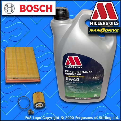 SERVICE KIT for MINI ONE COOPER 1.6 PETROL R50 R52 OIL AIR FILTER +OIL 2001-2007