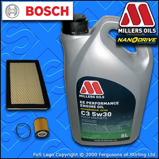 SERVICE KIT for MINI COOPER S 1.6 PETROL R52 R53 OIL AIR FILTER +OIL (2002-2007)