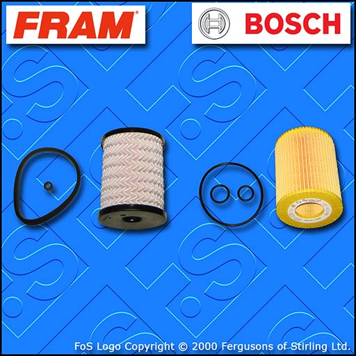 SERVICE KIT for OPEL VAUXHALL CORSA C 1.7 CDTI OIL FUEL FILTERS (2003-2006)