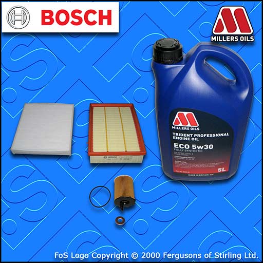 SERVICE KIT for FORD FOCUS MK2 1.6 TDCI OIL AIR CABIN FILTERS +OIL (2004-2007)