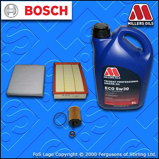 SERVICE KIT for FORD FOCUS C-MAX 1.6 TDCI OIL AIR CABIN FILTERS +OIL (2003-2007)