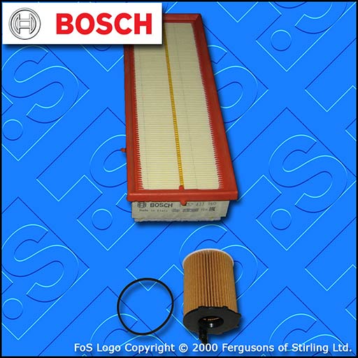 SERVICE KIT for PEUGEOT 207 1.6 HDI CC SW BOSCH OIL AIR FILTERS (2006-2009)