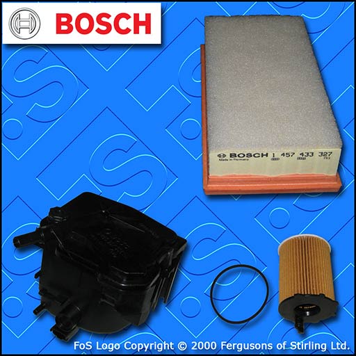 SERVICE KIT for PEUGEOT EXPERT 1.6 HDI 16V OIL AIR FUEL FILTERS (2007-2011)