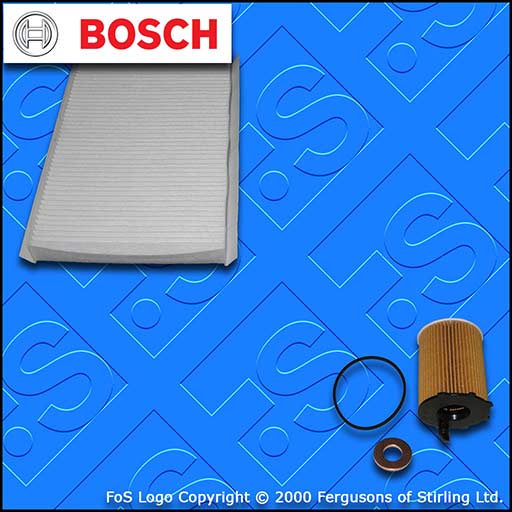 SERVICE KIT for CITROEN C4 1.6 HDI OIL CABIN FILTERS (2004-2010)