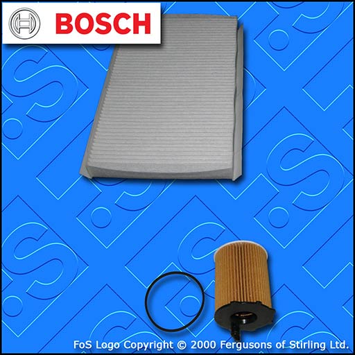 SERVICE KIT for PEUGEOT 307 1.4 HDI BOSCH OIL CABIN FILTERS (2001-2005)