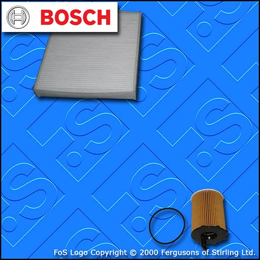 SERVICE KIT for FORD FOCUS MK2 1.6 TDCI BOSCH OIL CABIN FILTERS (2004-2012)