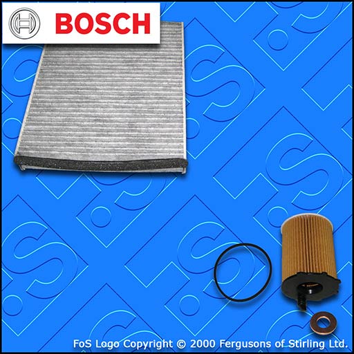 SERVICE KIT for FORD KUGA 1.5 TDCI BOSCH OIL CABIN FILTERS (2016-2019)