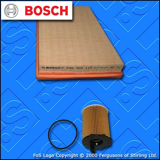 SERVICE KIT for FORD FIESTA MK6 1.6 TDCI BOSCH OIL & AIR FILTERS (2004-2008)