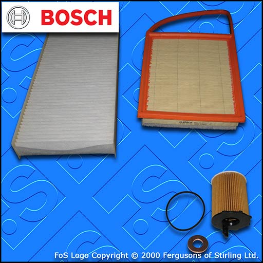 SERVICE KIT for TOYOTA PROACE 1.6 D BOSCH OIL AIR CABIN FILTERS (2013-2016)