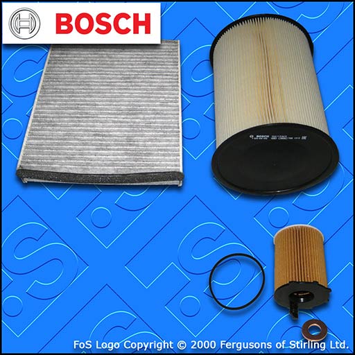 SERVICE KIT for FORD C-MAX 1.6 TDCI BOSCH OIL AIR CABIN FILTERS (2010-2018)