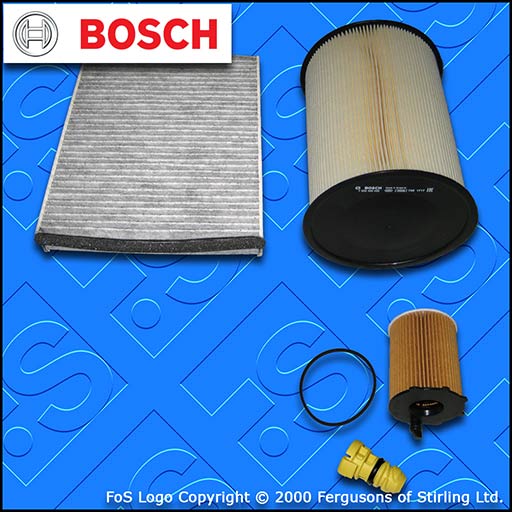 SERVICE KIT for FORD TRANSIT CONNECT 1.5 TDCI OIL AIR CABIN FILTERS (2015-2020)