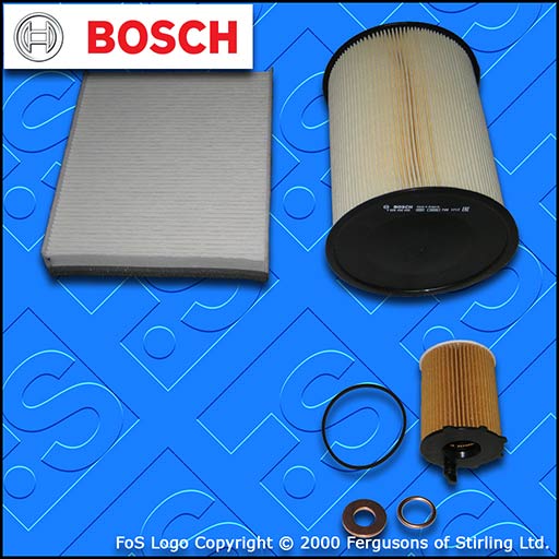 SERVICE KIT for FORD FOCUS MK3 1.5 TDCI BOSCH OIL AIR CABIN FILTERS (2014-2018)