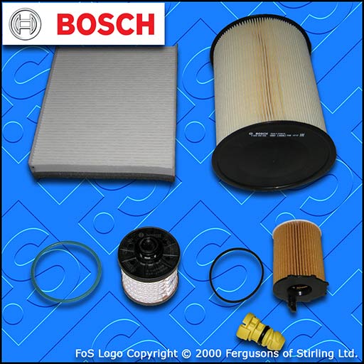 SERVICE KIT FORD TRANSIT CONNECT 1.5 TDCI OIL AIR FUEL CABIN FILTERS (2015-2020)