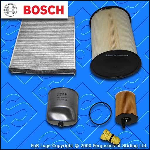 SERVICE KIT FORD TRANSIT CONNECT 1.6 TDCI OIL AIR FUEL CABIN FILTERS (2013-2016)