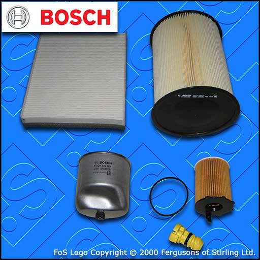 SERVICE KIT FORD TRANSIT CONNECT 1.6 TDCI OIL AIR FUEL CABIN FILTERS (2013-2016)