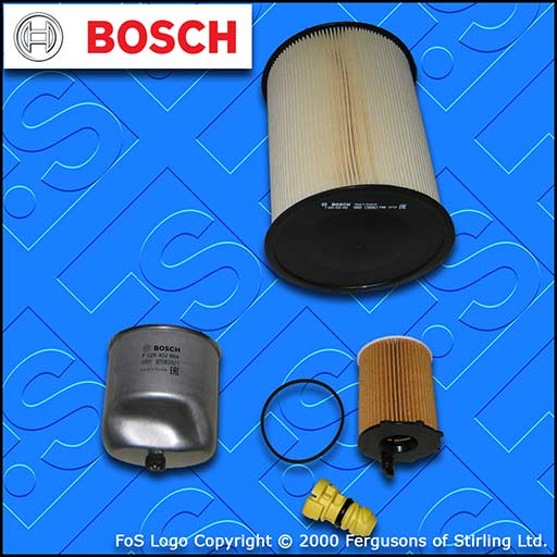 SERVICE KIT for FORD TRANSIT CONNECT 1.6 TDCI OIL AIR FUEL FILTERS (2013-2016)