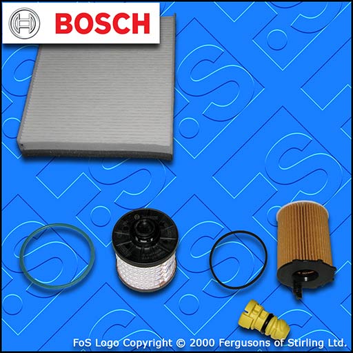 SERVICE KIT for FORD TRANSIT CONNECT 1.5 TDCI OIL FUEL CABIN FILTERS (2015-2020)