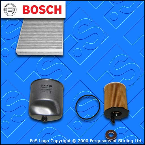 SERVICE KIT for VOLVO S60 1.6 D DIESEL OIL FUEL CABIN FILTERS (2011-2015)
