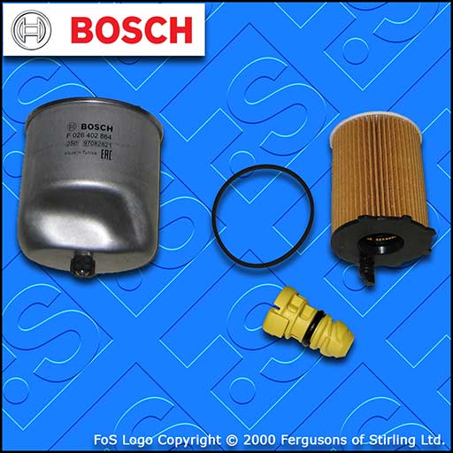 SERVICE KIT for FORD TRANSIT CONNECT 1.6 TDCI OIL FUEL FILTERS (2013-2016)