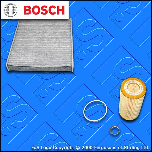 SERVICE KIT for FORD FOCUS MK2 2.5 ST BOSCH OIL CABIN FILTERS (2005-2012)