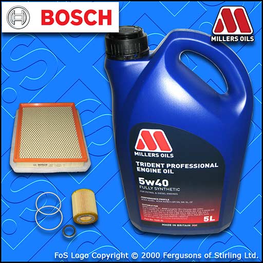 SERVICE KIT for OPEL VAUXHALL ASTRA H MK5 1.9 CDTI OIL AIR FILTERS with 5L OIL