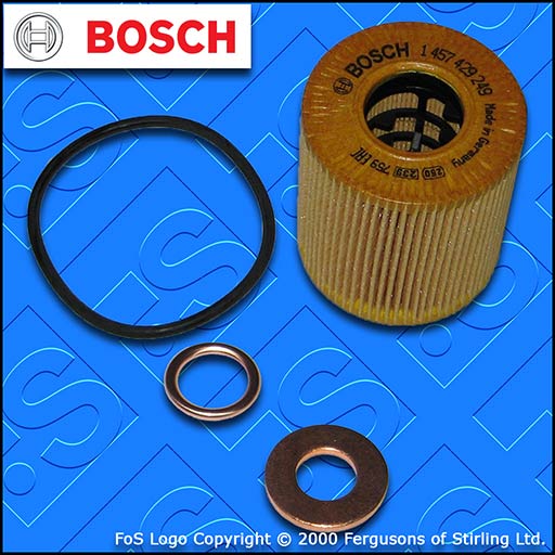 SERVICE KIT for CITROEN C4 PICASSO 2.0 HDI OIL FILTER SUMP PLUG SEAL (2006-2013)