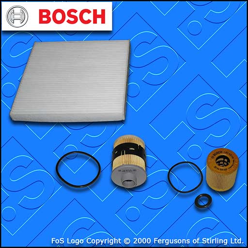 SERVICE KIT for PEUGEOT BOXER 2.2 HDI OIL FUEL CABIN FILTERS (2006-2013)