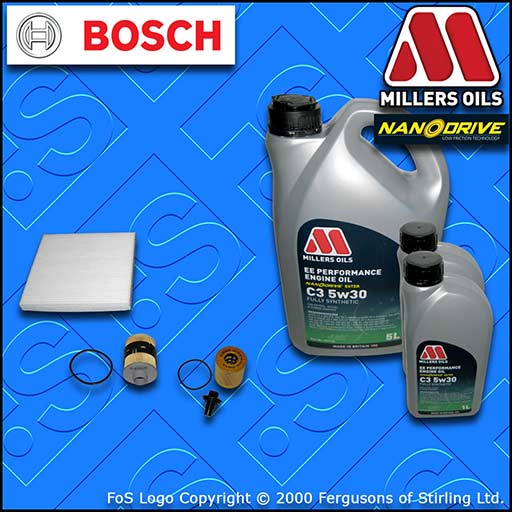 SERVICE KIT for PEUGEOT BOXER 2.2 HDI OIL FUEL CABIN FILTER +EE OIL (2006-2013)