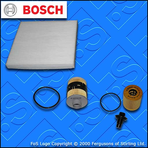 SERVICE KIT for PEUGEOT BOXER 2.2 HDI OIL FUEL CABIN FILTERS SUMP PLUG 2006-2013