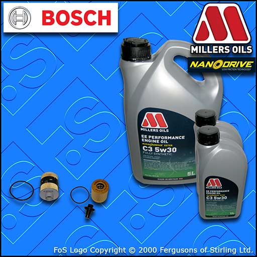 SERVICE KIT for PEUGEOT BOXER 2.2 HDI OIL FUEL FILTER with EE OIL (2006-2013)