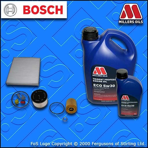 SERVICE KIT for FORD S-MAX 2.0 TDCI  OIL FUEL CABIN FILTER +OIL (2006-2010)