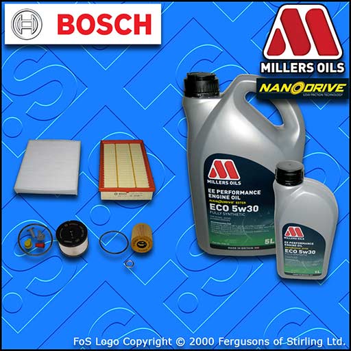 SERVICE KIT for FORD FOCUS MK2 2.0 TDCI OIL AIR FUEL CABIN FILTER +OIL 2004-2007