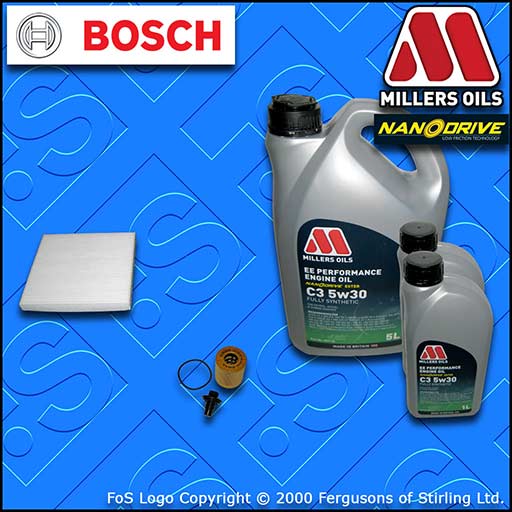 SERVICE KIT for PEUGEOT BOXER 2.2 HDI OIL CABIN FILTER with EE OIL (2006-2013)