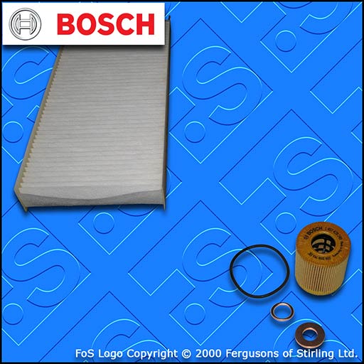 SERVICE KIT for CITROEN DISPATCH 2.0 HDI OIL CABIN FILTERS (2007-2017)