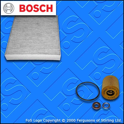 SERVICE KIT for FORD GALAXY 2.0 TDCI BOSCH OIL CABIN FILTERS (2006-2014)