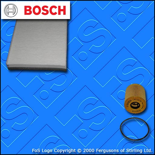 SERVICE KIT for FORD FOCUS MK3 2.0 TDCI BOSCH OIL CABIN FILTERS (2010-2017)
