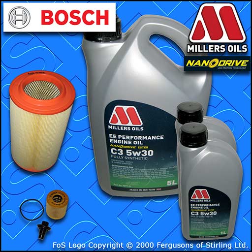 SERVICE KIT for PEUGEOT BOXER 2.2 HDI OIL AIR FILTER with EE OIL (2006-2013)