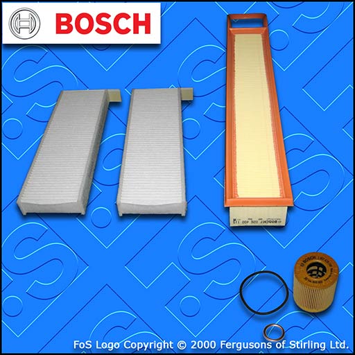 SERVICE KIT for PEUGEOT 5008 1.6 VTI BOSCH OIL AIR CABIN FILTERS (2009-2017)