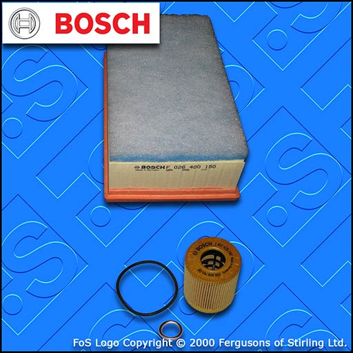 SERVICE KIT for PEUGEOT 308 2.0 HDI DW10BTED4 BOSCH OIL AIR FILTERS (2010-2012)