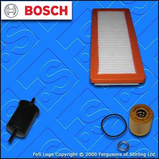 SERVICE KIT for DS DS3 1.6 THP BOSCH OIL AIR FUEL FILTERS (2015-2019)