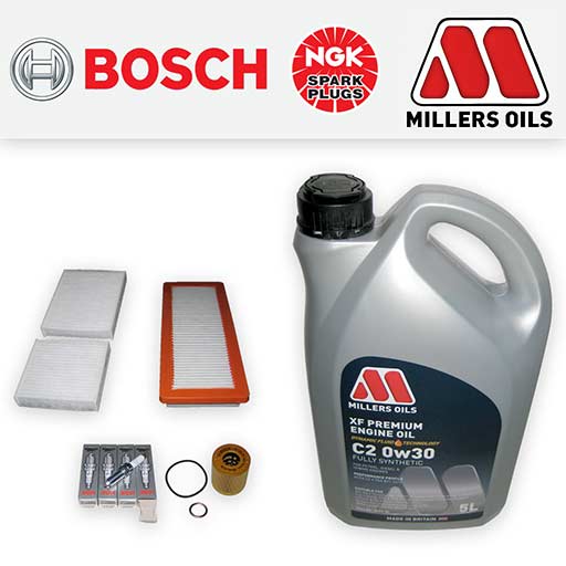 KNS Service Kit For Citroen DS3 1.6 HDi Diesel (2009-2015) – Oil & Air Filter